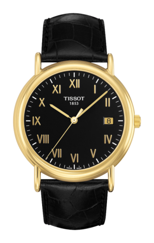 Tissot Carson Quartz 40 Yellow Gold / Black / Strap
